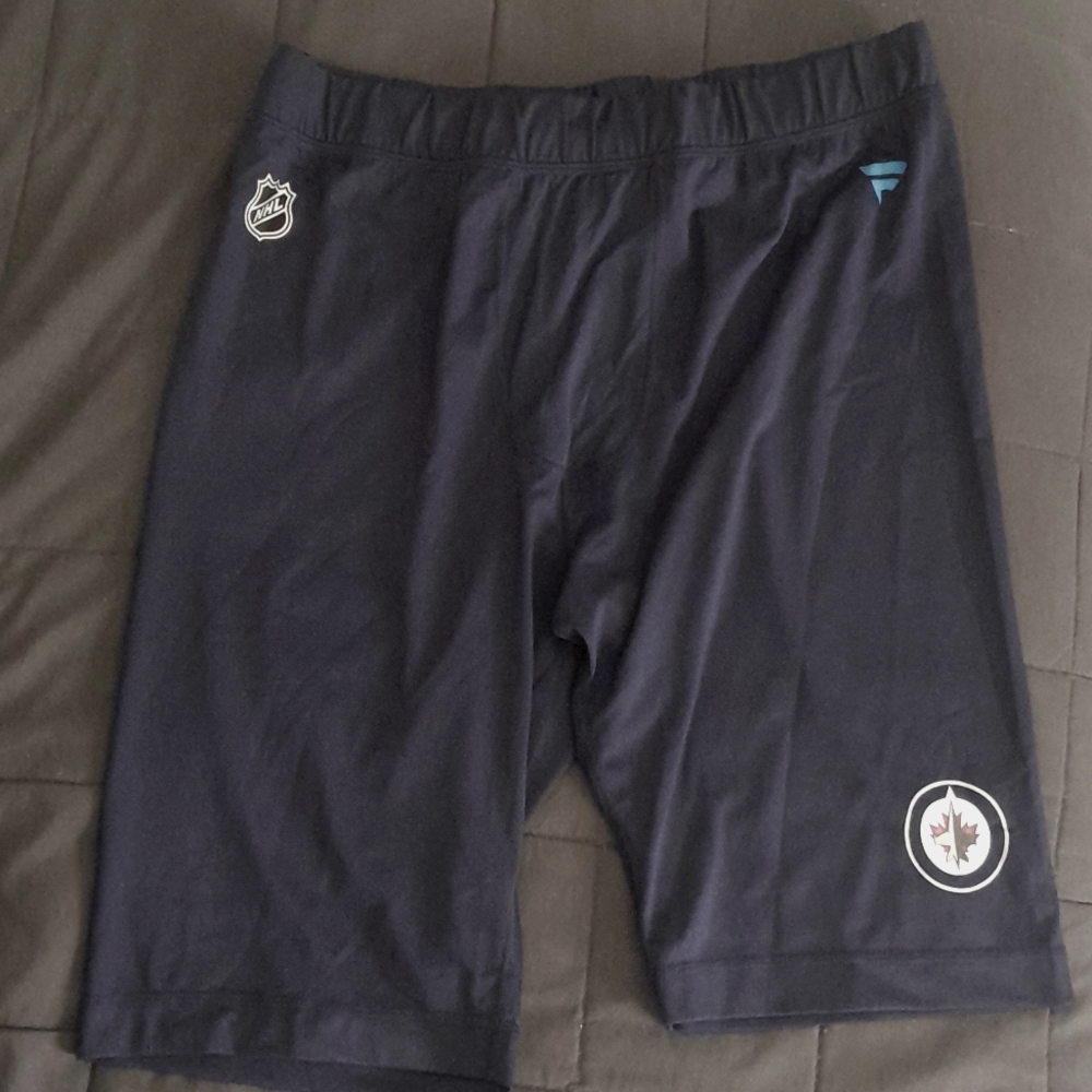 Fanatics NHL Winnipeg Jets Navy/Blue Performance Shorts Men's 32x11